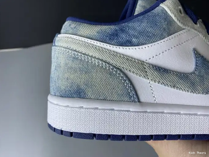 Kick Theory Jordan Washed 1 Denim CZ8455-100 Low Air 0513